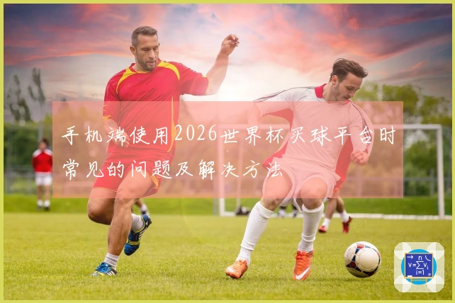 手机端使用2026世界杯买球平台时常见的问题及解决方法